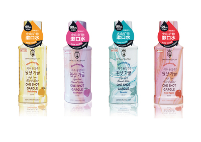 漱口水标贴包装设计